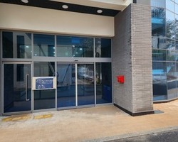 병원 입구